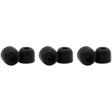 Shure EACYF1-6S melnās putu uzmavas (mazas, 3 pāri)