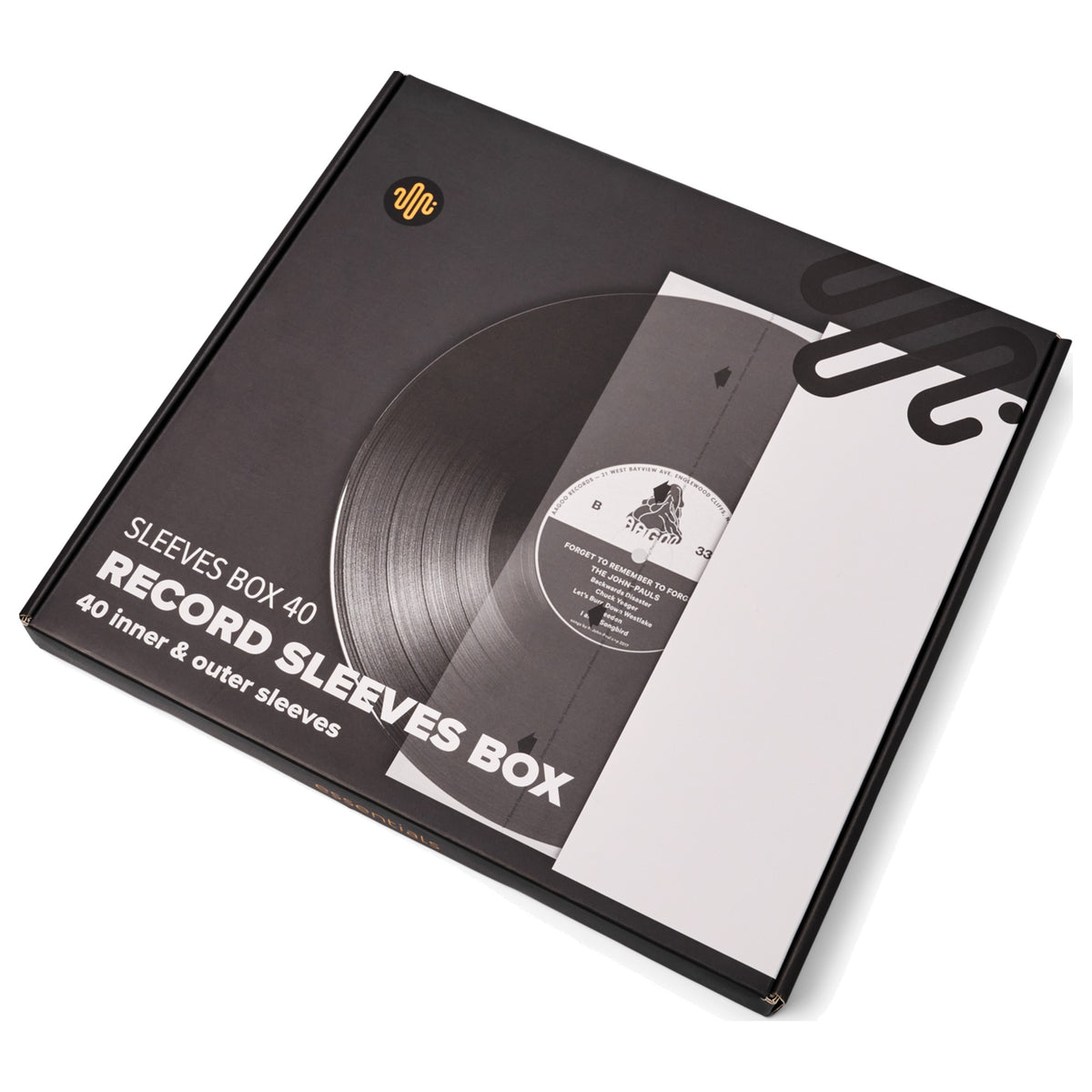 Essentials TT Sleeves Box 40 retail box packaging