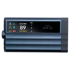 iFi Audio iDSD GR 2 portable DAC and headphone amplifier, top view with OLED display