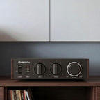 FiiO Level 1 amplifier with bookshelf speakers