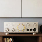 FiiO Class A headphone amplifier with JT9 headphones