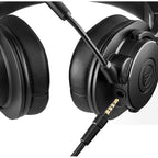 Audio-Technica ATH-M20xSTS detachable cable, mic boom and earcup controls