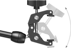 SmallRig desktop magic arm with crab-shaped clamp holding camera or light, versatile support for photography and video setups.