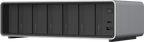 Lexar Workflow Go docking station with Thunderbolt 4 uplink and 6 module bay for versatile connectivity and data transfer.