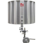 SE Electronics Reflexion Filter Space reflection filter for studio microphones, shown in a close-up image.