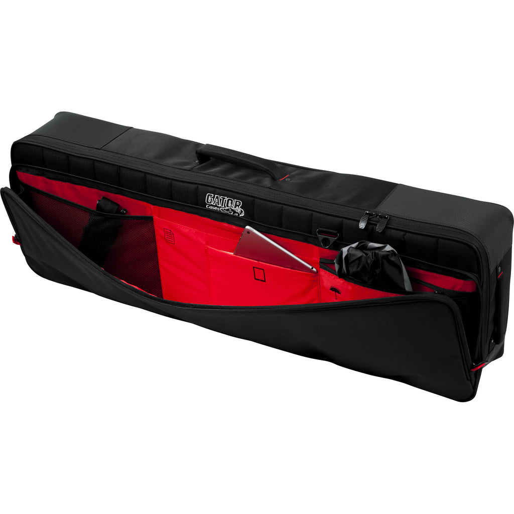 Gator G-PG-61-SLIM Pro-Go Ultimate gig soma plānai 61 taustiņu klaviatūrai