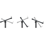 Hercules Stands KS410B keyboard stand with adjustable height and sturdy metal construction for musical keyboard support