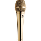 SE Electronics V7 dynamic microphone without switch, showing a professional handheld microphone with a black grille and body.