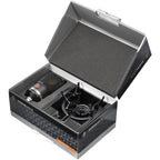 Neumann TLM 107 condenser studio microphone set with shock mount and accessories for professional audio recording.