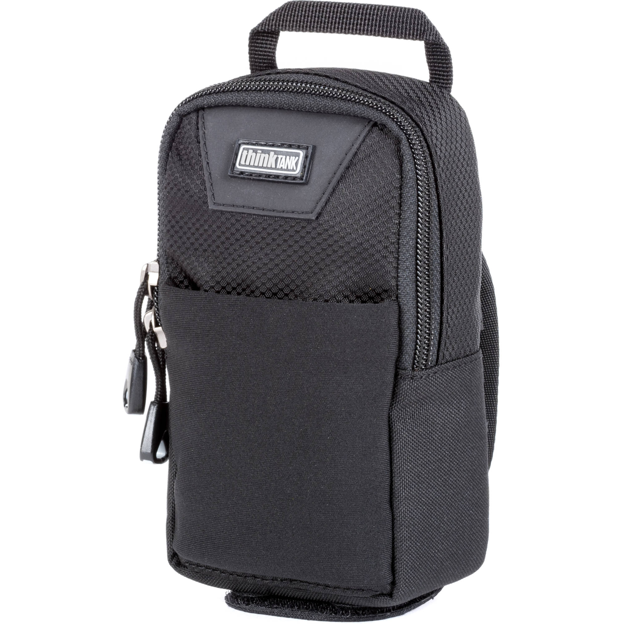 Think Tank Little Stuff It! video equipment bag with padded compartments for organizing camera accessories and small gear.