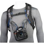 Think Tank StreetWalker V2.0 video equipment bag with padded compartments and adjustable straps for professional camera gear.