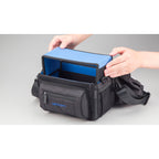 Zoom PCF-8n microphone bag and case, black protective storage for Zoom microphones, durable and compact for travel and storage.
