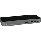 OWC Thunderbolt Dock 14-Port docking station with multiple USB ports and sleek design for connecting devices.