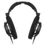 Sennheiser HD 800 S open-back headphones with large ear cups and sleek design, showcasing high-fidelity audio quality.