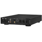 Sennheiser HDV 820 EU headphone amplifier and DAC with sleek black design and control knobs on front panel