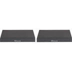 Gator Studio Monitor Isolation Pads for studio monitor stands, reducing vibrations and improving sound clarity.
