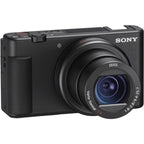 Sony ZV-1 video camera with flip-out screen and built-in microphone, ideal for vlogging and content creation.