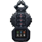 Zoom XAH-8 recorder accessory for Zoom H8, showing the compact audio interface attachment with connection ports.