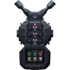 Zoom XAH-8 recorder accessory for Zoom H8, showing a compact audio equipment component with connection ports.