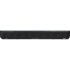Sennheiser Ambeo Soundbar Max with sleek black design, featuring multiple speaker drivers for immersive TV sound.