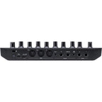 Novation Circuit Tracks sequencer with multiple buttons, knobs, and colorful LED indicators on a black control surface.