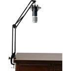 Presonus Broadcast Accessory Pack with microphone stand, pop filter, and XLR cables for professional podcast and studio recording.