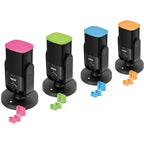 Rode Colors1 microphone accessories set for NT-USB Mini, featuring four colorful windscreens in various shades.