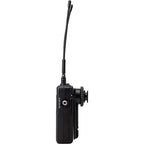 Saramonic UwMic9s Kit 2 professional wireless microphone system with transmitter and receiver, compact and portable.