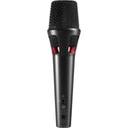 Austrian Audio OD505 dynamic microphone with black grille and body, suitable for professional audio recording and live performances.