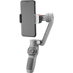 Zhiyun Smooth Q3 Combo stabilizer and gimbal for smartphones, featuring ergonomic design and adjustable grip for steady filming.