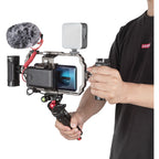 SmallRig all-in-one smartphone vlogging video kit with tripod, support, and rig for stable mobile filming.