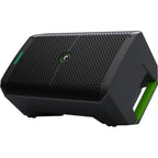 Mackie Thump GO portable PA speaker with built-in handle and control panel, designed for mobile sound reinforcement and events.