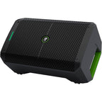 Mackie Thump GO portable PA speaker with handle and control panel, compact design for live sound and events.