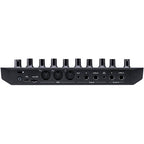 Novation Circuit Rhythm drum machine and sampler with colorful buttons and knobs for music production and beat creation.