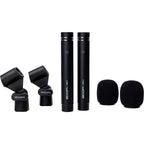 Zoom ZPC-1 shotgun microphone mounted on a camera, showing the compact, professional-grade audio recording device.