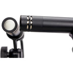 Zoom ZPC-1 shotgun microphone attached to a camera, showcasing professional audio recording equipment for videography and film.