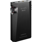 Astell&Kern Kann Max portable music player in sleek anthracite grey with a modern design and intuitive interface.
