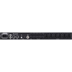 Focusrite Clarett+ 8Pre audio interface with multiple input/output ports and sleek black design, ideal for professional music production.