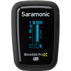 Saramonic Blink500 ProX B1 creator wireless microphone system with transmitter and receiver, compact and professional audio gear