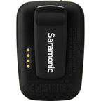 Saramonic Blink500 ProX B2 wireless microphone system with two transmitters and receiver for content creation.