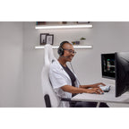 Rode NTH-100M gaming headphones with over-ear design, black and gray color, featuring adjustable headband and cushioned ear cups.