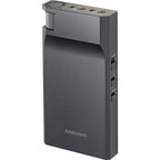 Astell&Kern AK PA10 portable headphone amplifier with sleek black design and premium build quality.