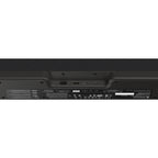 Sennheiser Ambeo Soundbar Mini for TV audio, sleek black design with multiple speaker drivers and minimalist front grille.