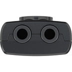 IK Multimedia iRig HD X audio interface with input and output ports, compact design, and professional audio connectivity.