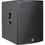 HK Audio SONAR 115 Sub D active subwoofer with large speaker driver and control panel, designed for professional audio setups.