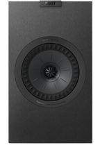 KEF Q3 Meta passive bookshelf speakers with black matte finish and sleek design, ideal for high-quality home audio systems.