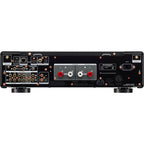 Marantz MODEL 40n stereo amplifier with sleek design, control knobs, and display panel, perfect for high-quality audio setup.