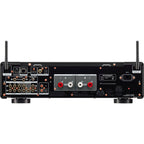 Marantz MODEL 40n stereo amplifier with sleek black design and control knobs, showcasing its modern audio equipment features.