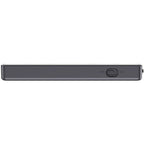 SmallRig RM120 RGB video light displaying adjustable color settings and brightness on a compact, portable lighting device.