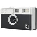 Kodak EKTAR H35 Half Frame Compact Camera, instant and portable camera with sleek design and film loading area visible.